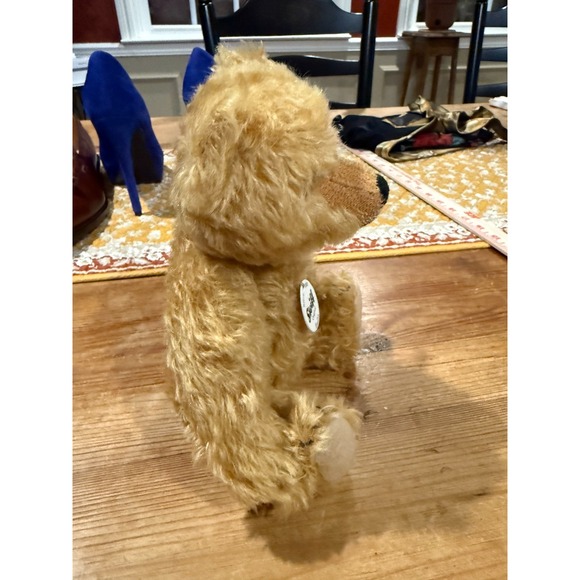 Steiff Germany Collectible Teddy Bear Emilia Jointed Mohair 27796 Ear Button Tag - Picture 2 of 9